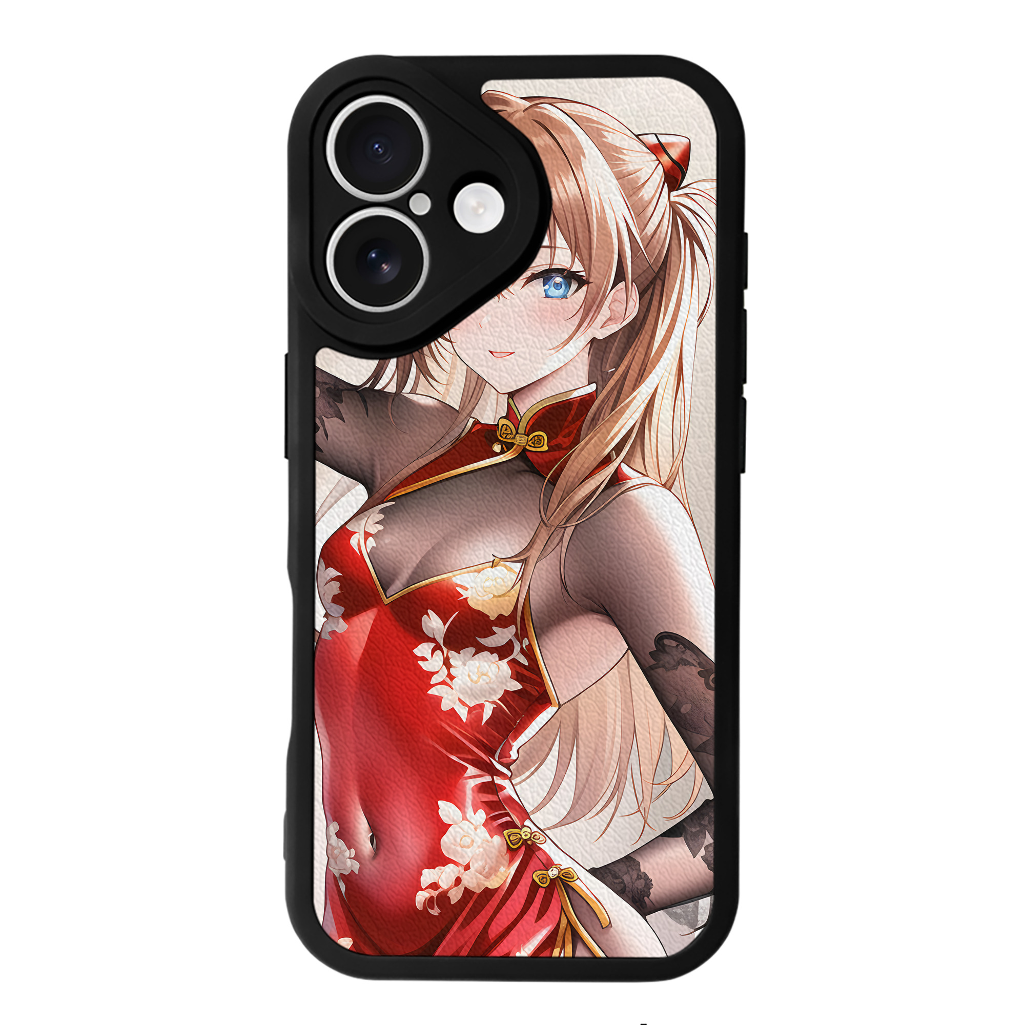 （画像用） EVA 新世紀エヴァンゲリオン 【iPhone 16シリーズ対応】シリコンスマホケース（レザー調） 材質：シリコン